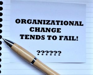 Notepad - Does organizational change tend to fail?